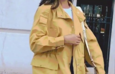 黄风衣小姐姐,时尚与魅力的完美融合